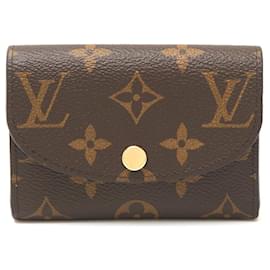 Louis Vuitton-Porte-monnaie Rosalie Monogram Louis Vuitton-Marron