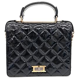 Chanel-Sac tote et sac à bandoulière en chaîne Chanel-Noir