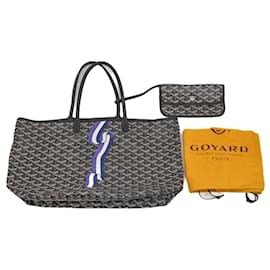 Goyard-Sac tote en toile Goyard St. Louis PM-Marron