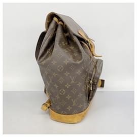 Louis Vuitton-Louis Vuitton Monogram Montsouris GM Backpack-Brown