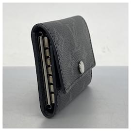Louis Vuitton-Étui à clés Monogram Eclipse Louis Vuitton-Noir