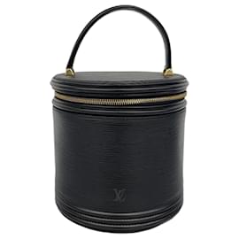 Louis Vuitton-Louis Vuitton Epi Cannes Handbag-Black