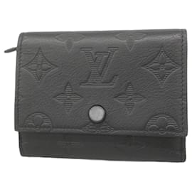 Louis Vuitton-Portefeuille pliant Louis Vuitton-Noir