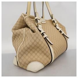 Céline-Sac fourre-tout en toile de nylon Celine Brown-Marron