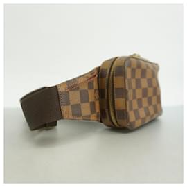 Louis Vuitton-Sac à bandoulière Damier Geronimos de Louis Vuitton-Damier ebène