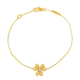 Van Cleef & Arpels-Bracelet Mini Frivole en Diamants Van Cleef & Arpels-Doré