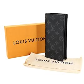 Louis Vuitton-Portefeuille long Monogram Eclipse Louis Vuitton-Monogramme