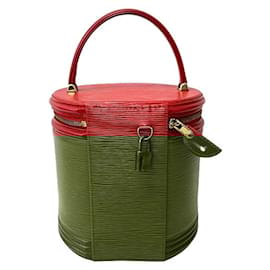Louis Vuitton-Louis Vuitton Epi Cannes Handbag-Red