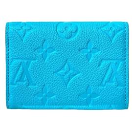 Louis Vuitton-Louis Vuitton Monogram Empreinte Coin Purse-Blue
