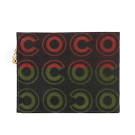 Chanel-Sac Pouch Coco de Chanel-Marron,Jaune