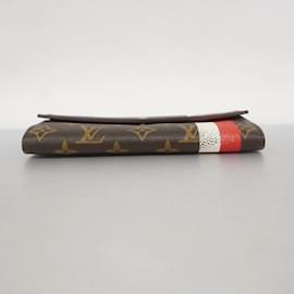Louis Vuitton-Portefeuille Long Louis Vuitton en Rouge-Rouge