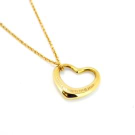 Tiffany & Co-Tiffany Heart Necklace in 18K Yellow Gold-Other