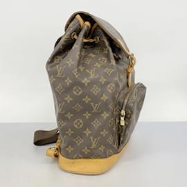 Louis Vuitton-Louis Vuitton Monogram Montsouris GM Backpack-Brown