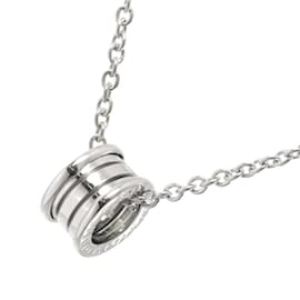 Bulgari-Bvlgari B-Zero1 White Gold Necklace-Golden