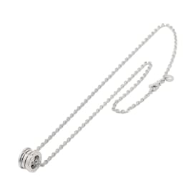 Bulgari-Bvlgari B-Zero1 White Gold Necklace-Golden