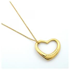 Tiffany & Co-Tiffany 18K Yellow Gold Heart Necklace-Other
