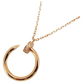 Cartier-Cartier Juste Unclou Necklace in 18K Pink Gold with Diamond-Other