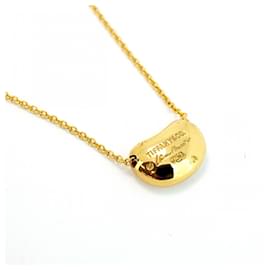 Tiffany & Co-Tiffany 18K Yellow Gold Bean Necklace-Other