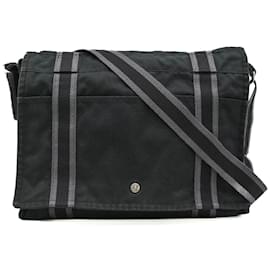 Hermès-Sac à épaule MM Foultou Bassus de Hermès-Noir