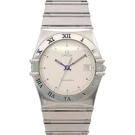 Omega-OMEGA Constellation Men's Watch-Silvery