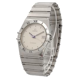Omega-OMEGA Constellation Men's Watch-Silvery