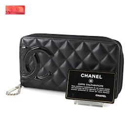 Chanel-Portefeuille long Chanel Cambon Line-Noir