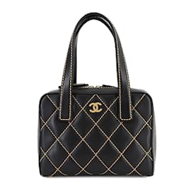 Chanel-Sac à main Chanel Wild Stitch-Noir