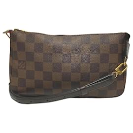 Louis Vuitton-Pochette Accessoires Damier Louis Vuitton-Marron