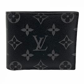 Louis Vuitton-Portefeuille Monogram Eclipse Louis Vuitton-Noir