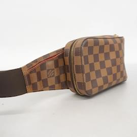 Louis Vuitton-Sac à bandoulière Damier Geronimos de Louis Vuitton-Damier ebène