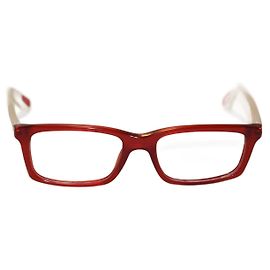 Occhiali da sole Prada Ram 5007 AA Bianco Rosso Bianco Rosso