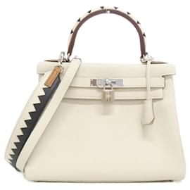 Hermès-Hermès Kelly 28-Beige