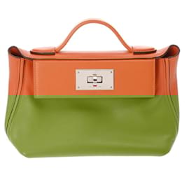 Hermès-Hermes Van Quatre Mini Handbag-Orange