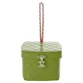 Chanel-Sac à main Chanel Matelassé Chaîne Vermillon-Rouge