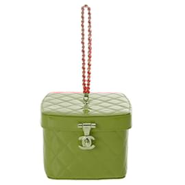 Chanel-Sac à main Chanel Matelassé Chaîne Vermillon-Rouge