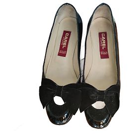 Leather ballerinas Carel Black