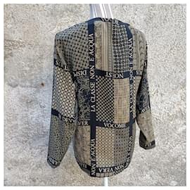 Moschino-Moschino vintage shirt 1980s-Black