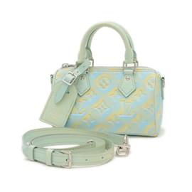 Louis Vuitton-Louis Vuitton Speedy Bandouliere 20 Shoulder Bag-Light green