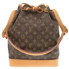 Louis Vuitton-Louis Vuitton Noe Monogram Shoulder Bag-Brown,Monogram
