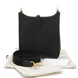 Hermès-Sac à épaule TPM Evelyn d'Hermès-Noir