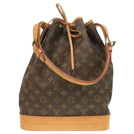 Louis Vuitton-Louis Vuitton Noe Monogram Shoulder Bag-Brown,Monogram