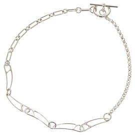 Hermès Collier Hermes Chaine d'Ancre Punk en Argent 925 Argenté