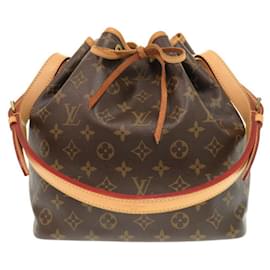 Louis Vuitton-Louis Vuitton Petit Noe Monogram Shoulder Bag-Brown