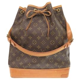 Louis Vuitton-Louis Vuitton Noe Monogram Shoulder Bag-Brown,Monogram