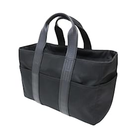Hermès-Sac tote Hermes Acapulco MM-Noir