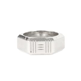 Hermès-Bague en argent Hermes-Argenté