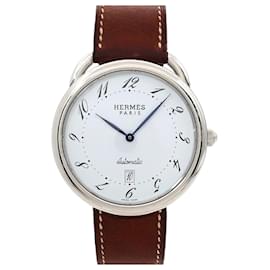 Hermès-Hermes Arceau AR4 810 Men's Watch-White