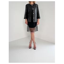 Chanel-Jackets-Black