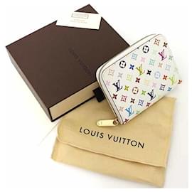 Louis Vuitton-Louis Vuitton Zippy Coin Purse Case-White,Multiple colors