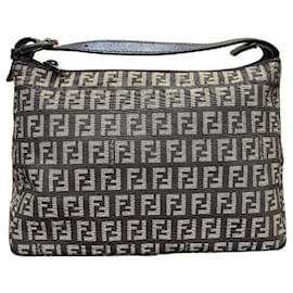 Fendi-Sac à main Fendi Zucca-Marron